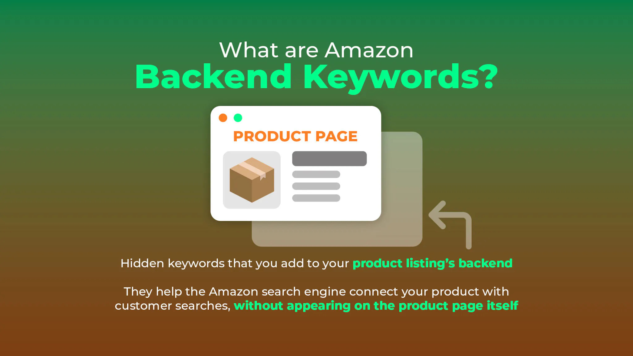 Neglecting Backend Keywords