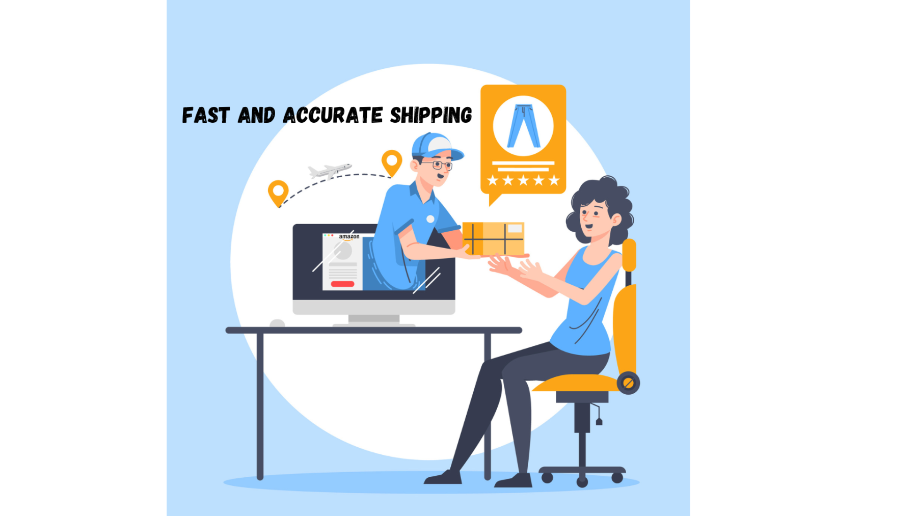 Clearly state delivery timelines to manage customer expectations.<br />
