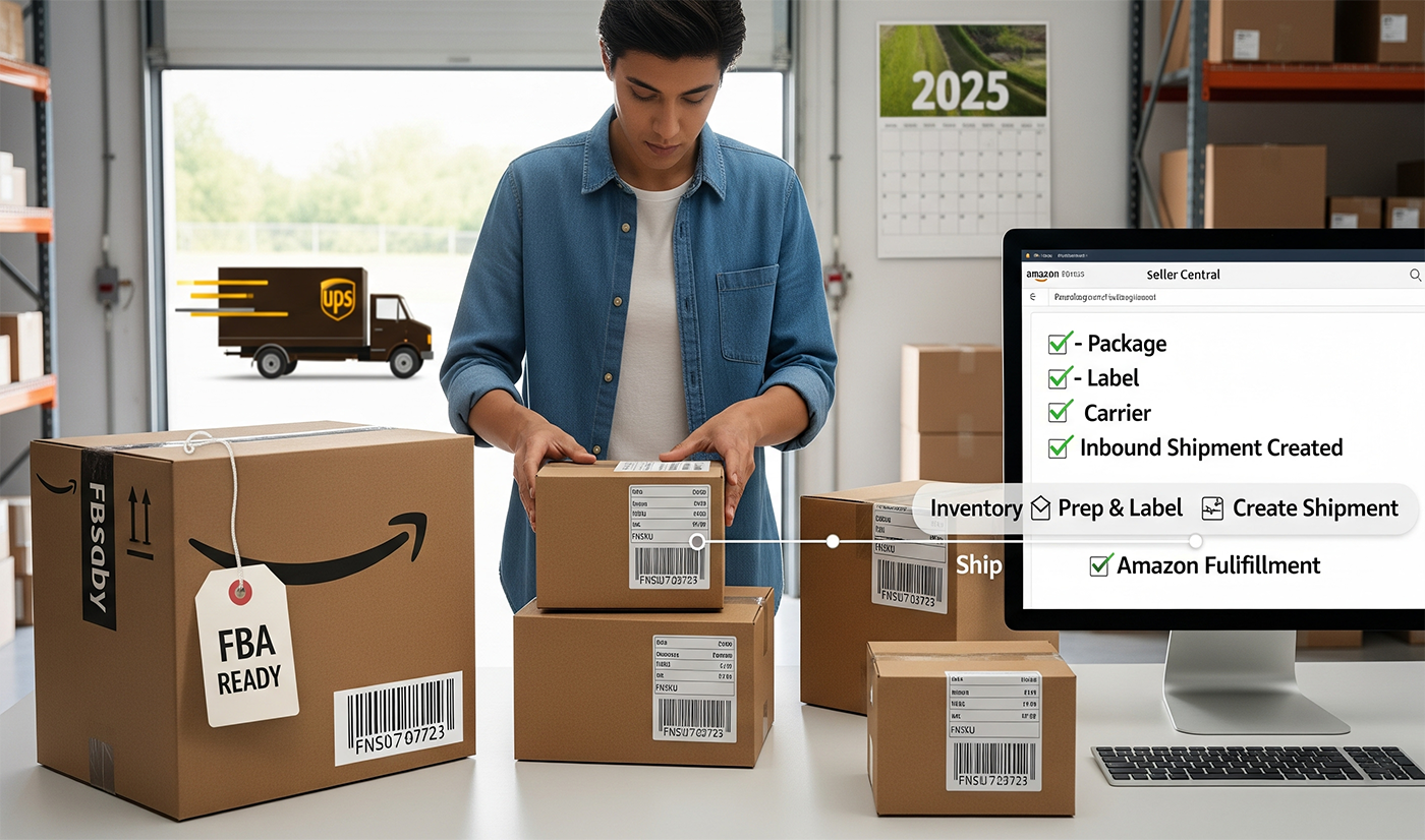 How to Ship to Amazon FBA the Right Way in 2025