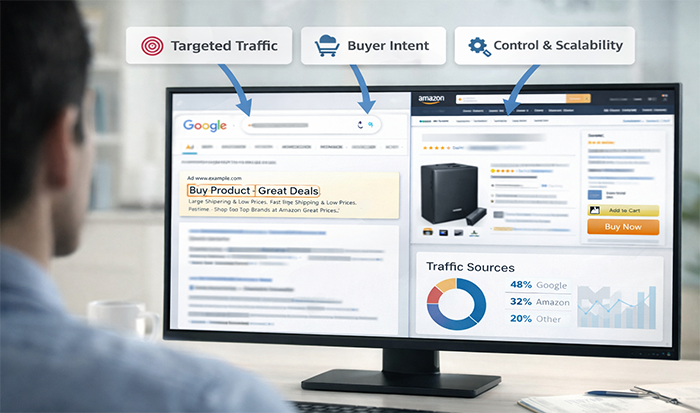 Google Ads can be a smart way to sell Amazon products 