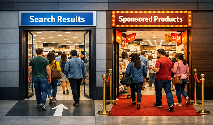 Organic vs Amazon Advertising Conversion Rate